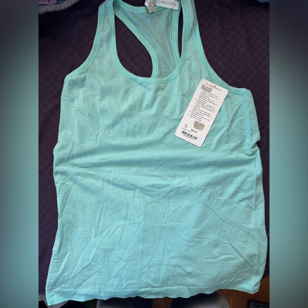 Lululemon Run Swiftly Racerback size 10, new with tags